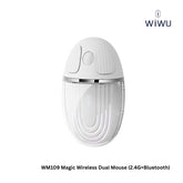 WIWU - WM109 Magic Wireless Dual Mode Mouse (2.4G+Bluetooth) - White